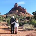 julie and jeff at bell rock