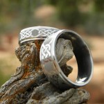 matching wedding rings for bride and groom