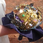 Sedona wedding heirloom bouquet