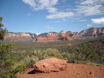 Isis overlook view one of the top sedona wedding venues