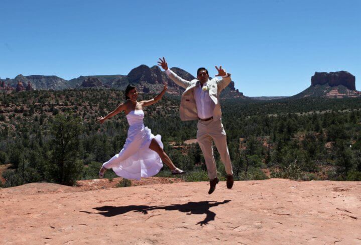 Taking A Leap Of Faith With Our Sedona Weddings