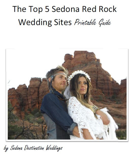 the top 5 red rock Sedona wedding sites