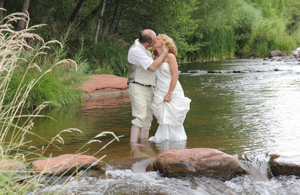 The Passionate Creek Kiss