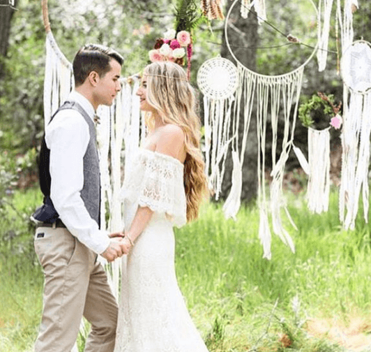 Boho Backyard Weddings