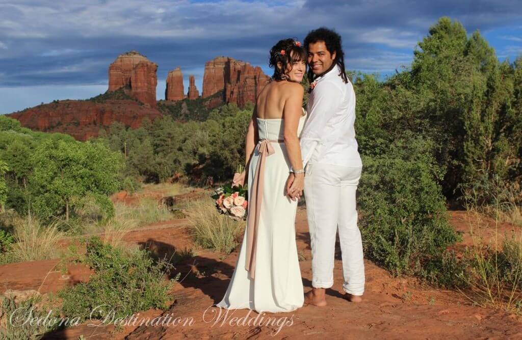 Janice and Brahim Sedona Wedding