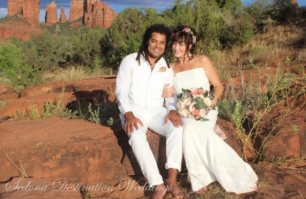 Janice and Brahim Sedona Wedding