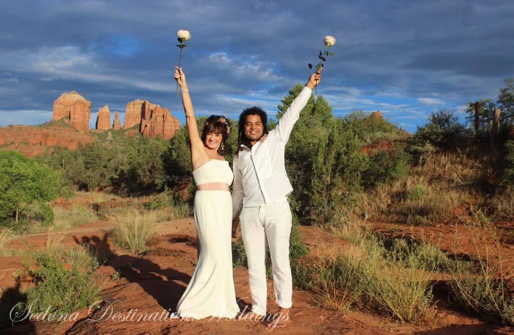 Janice and Brahim Sedona Wedding