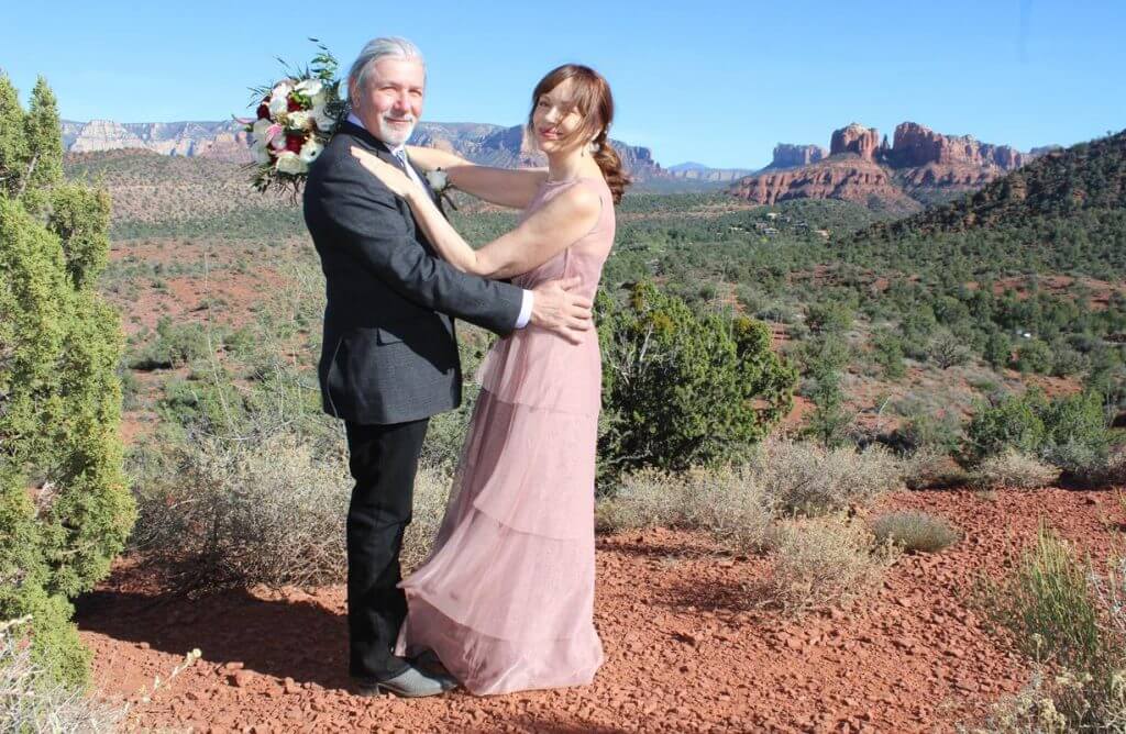 Faye Jeff Sedona Wedding