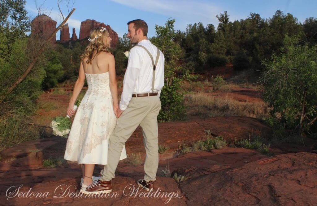 Samantha Aaron Sedona Wedding