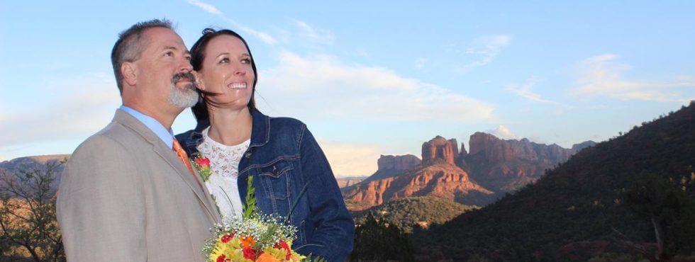 The Sedona Wedding of Jennifer and Alan at Lover’s Knoll