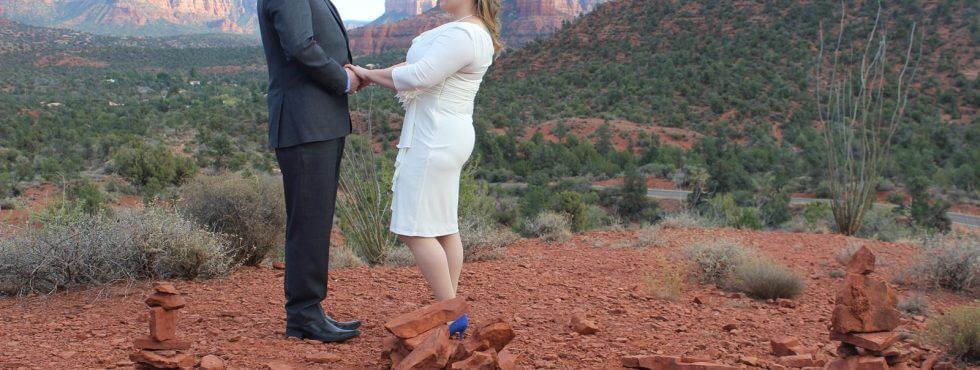 The Sedona Wedding of Stephanie and Scott at Lover’s Knoll