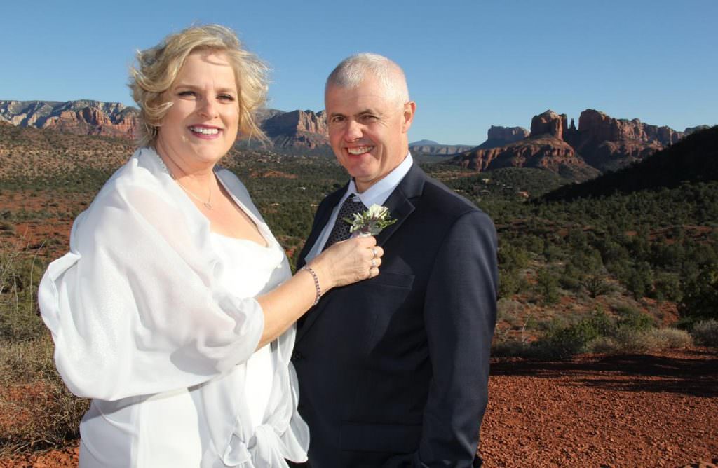 Gina Patrick Sedona Wedding