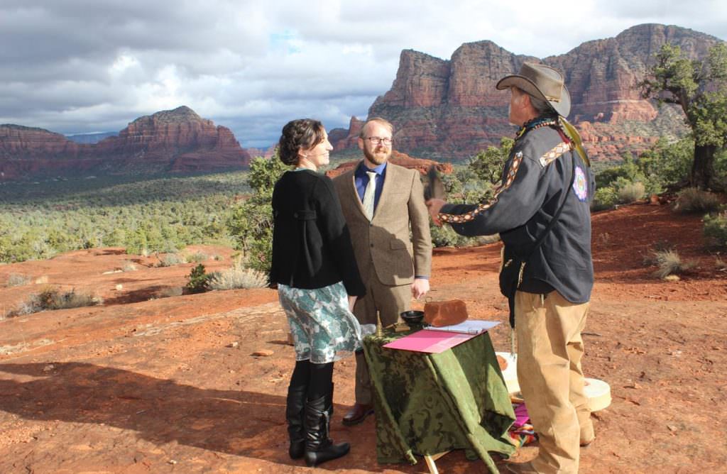 Christina Jonathan Sedona Wedding