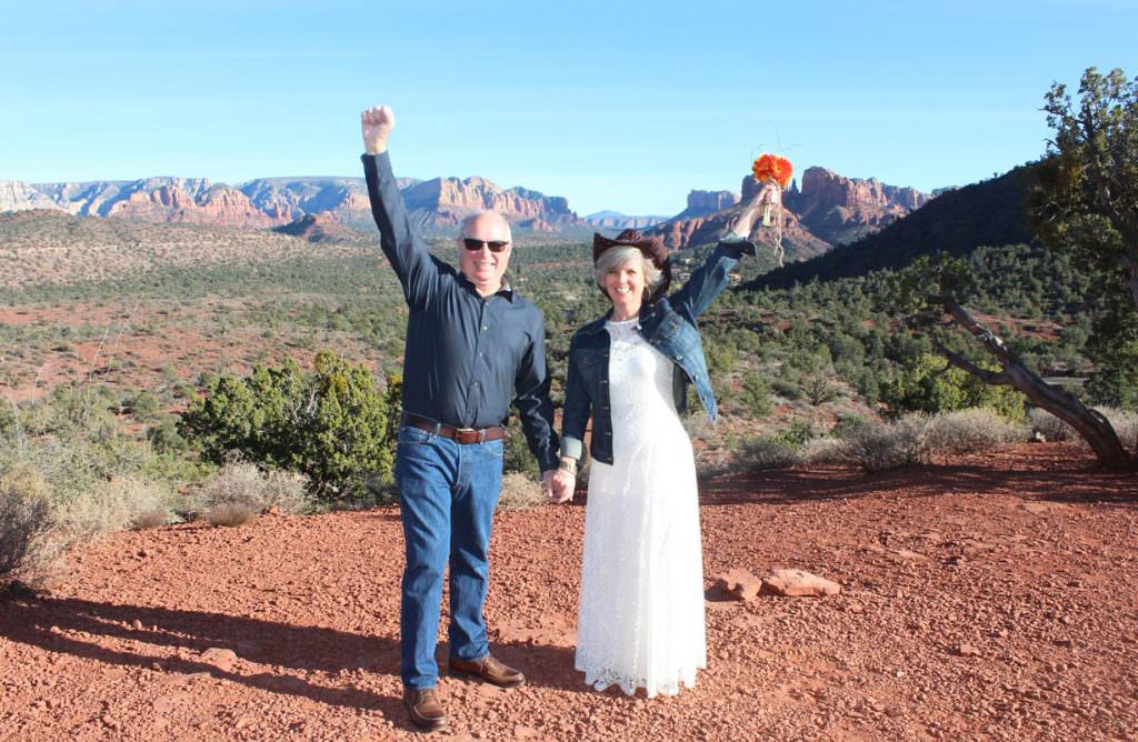 Christina John Sedona Wedding