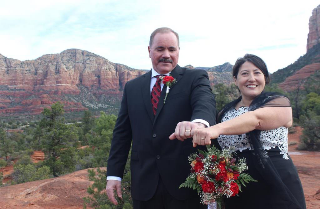 Kim Pete Sedona Wedding