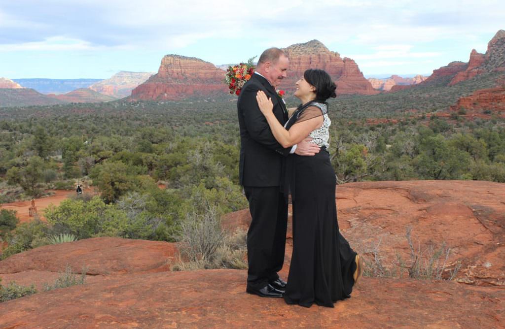 Kim Pete Sedona Wedding