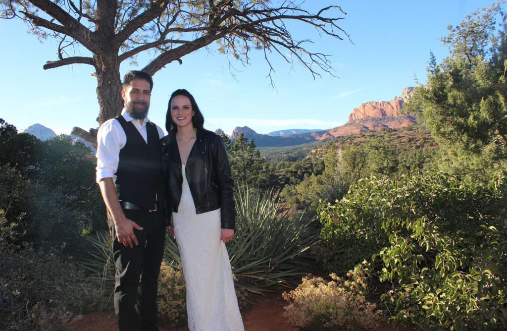 Melissa Jose Sedona Wedding