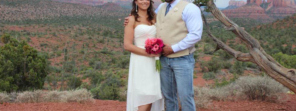 Genean and David Just Got Married at Lover’s Knoll, Sedona!