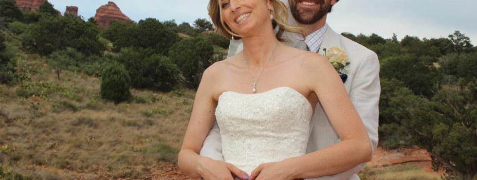 Congratulations to Kate and Robert! Wedding Ceremony in Huckaby Hollow