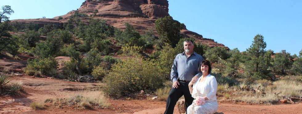 The Wedding of Amy and Joseph at Bell Rock in Sedona