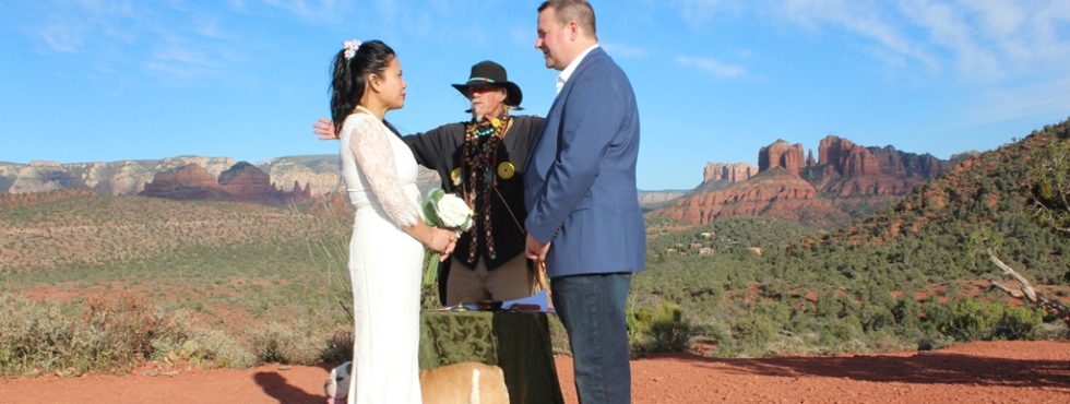 Kevin and Josephine’s Sedona Wedding at Lover’s Knoll