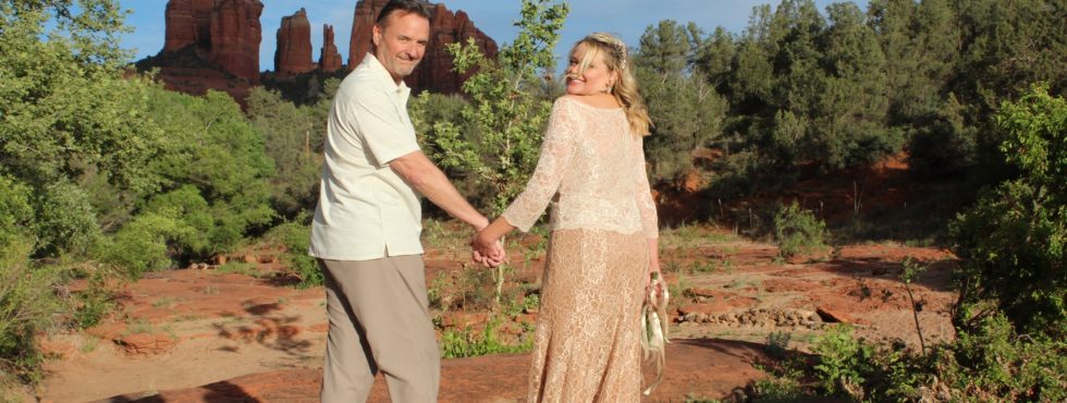 Melinda & Kevin’s Sedona Wedding Elopement at Red Rock Crossing.