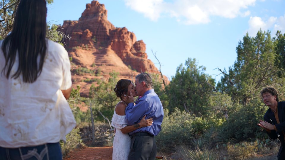 Jackie & Edward's Sedona Wedding at Bell Rock