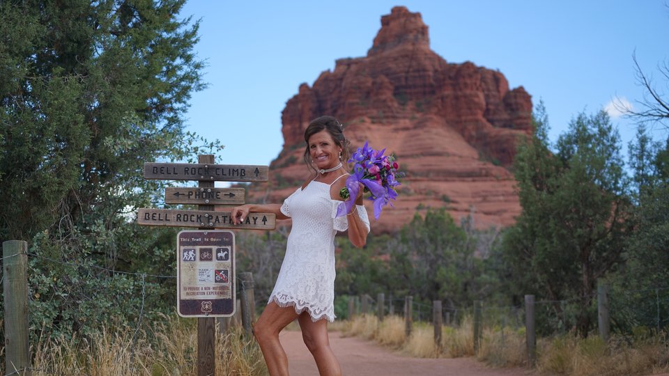 Jackie & Edward's Sedona Wedding at Bell Rock