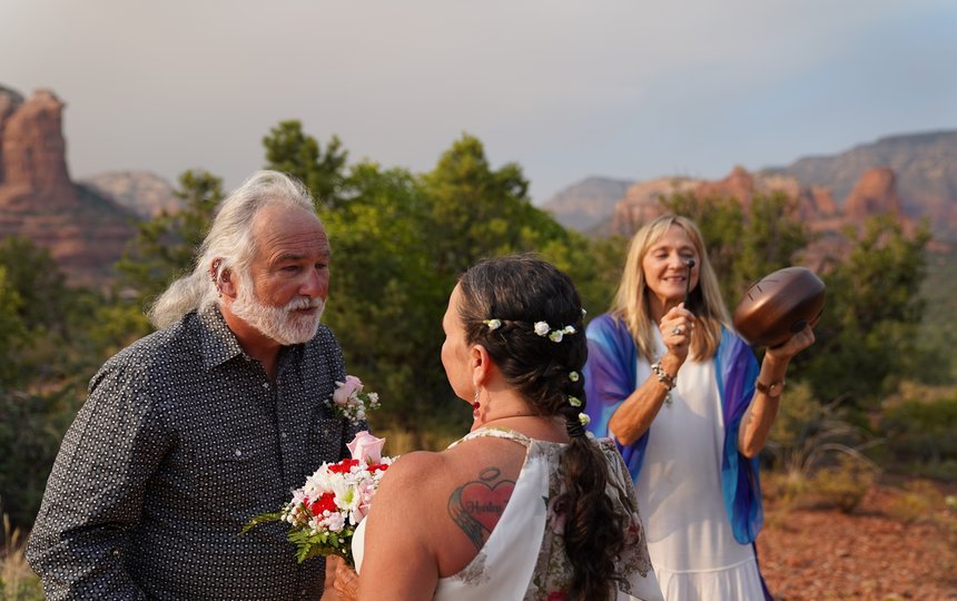 Shirley & Tony's Sedona Wedding at Magic Vista