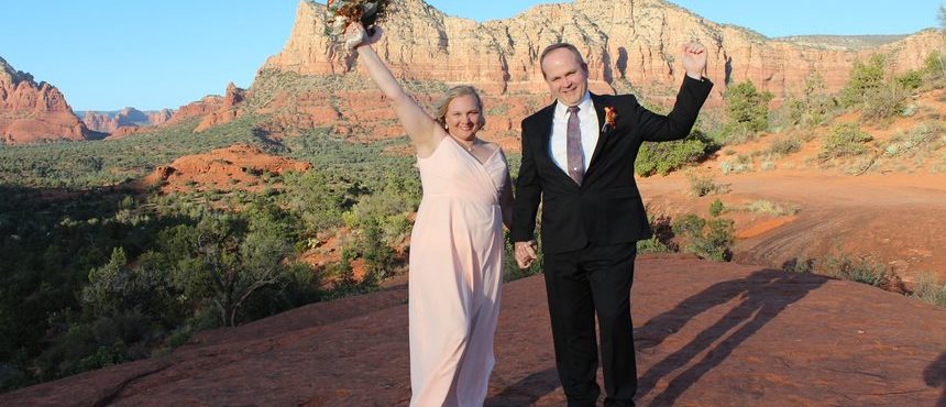 Jennifer & Jeff’s Sedona Wedding at Bell Rock